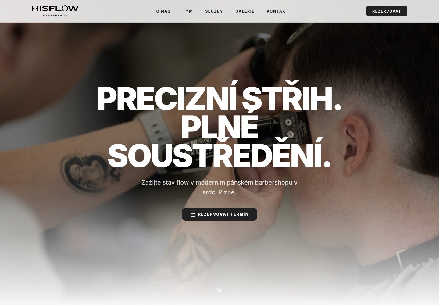 Náhled webu HISFLOW